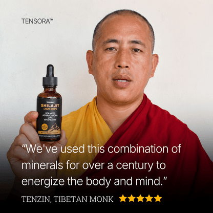 TENSORA™ Natural Shilajit Drops