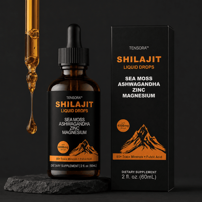 TENSORA™ Natural Shilajit Drops